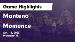 Manteno  vs Momence  Game Highlights - Oct. 16, 2023