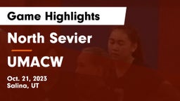 North Sevier  vs UMACW Game Highlights - Oct. 21, 2023