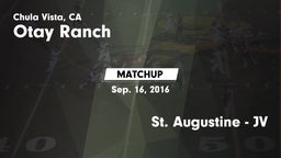 Matchup: Otay Ranch High vs. St. Augustine - JV 2016