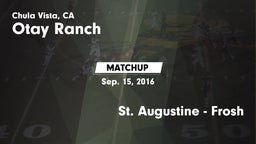 Matchup: Otay Ranch High vs. St. Augustine - Frosh 2016