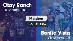 Matchup: Otay Ranch High vs. Bonita Vista  2016