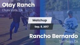 Matchup: Otay Ranch High vs. Rancho Bernardo  2017