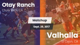 Matchup: Otay Ranch High vs. Valhalla  2017