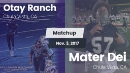 Matchup: Otay Ranch High vs. Mater Dei  2017