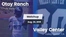 Matchup: Otay Ranch High vs. Valley Center  2018