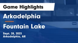 Arkadelphia  vs Fountain Lake  Game Highlights - Sept. 28, 2023
