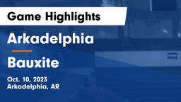 Arkadelphia  vs Bauxite  Game Highlights - Oct. 10, 2023