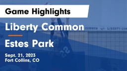Liberty Common  vs Estes Park Game Highlights - Sept. 21, 2023