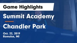 Summit Academy  vs Chandler Park Game Highlights - Oct. 22, 2019