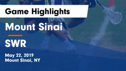 Mount Sinai  vs SWR Game Highlights - May 22, 2019