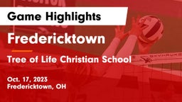 Fredericktown  vs Tree of Life Christian School Game Highlights - Oct. 17, 2023
