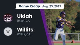 Recap: Ukiah  vs. Willits  2017