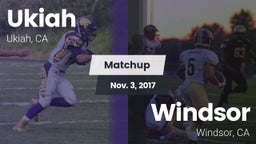 Matchup: Ukiah  vs. Windsor  2017