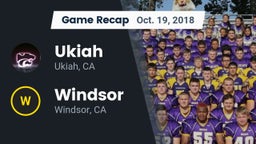 Recap: Ukiah  vs. Windsor  2018