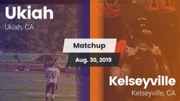 Matchup: Ukiah  vs. Kelseyville  2019