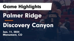 Palmer Ridge  vs Discovery Canyon  Game Highlights - Jan. 11, 2024