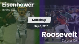 Matchup: Eisenhower High vs. Roosevelt  2017