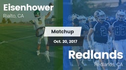 Matchup: Eisenhower High vs. Redlands  2017
