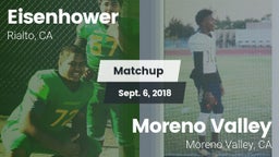 Matchup: Eisenhower High vs. Moreno Valley  2018
