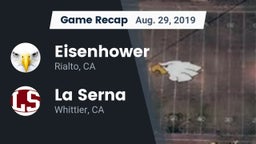 Recap: Eisenhower  vs. La Serna  2019