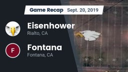 Recap: Eisenhower  vs. Fontana  2019