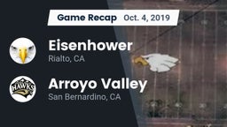 Recap: Eisenhower  vs. Arroyo Valley  2019