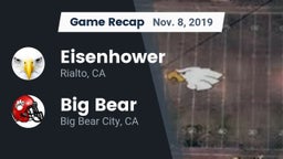 Recap: Eisenhower  vs. Big Bear  2019