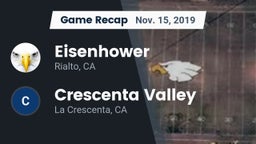 Recap: Eisenhower  vs. Crescenta Valley  2019