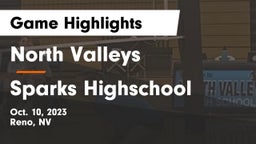 North Valleys  vs Sparks Highschool Game Highlights - Oct. 10, 2023