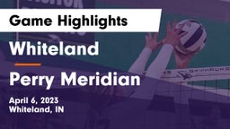Whiteland  vs Perry Meridian  Game Highlights - April 6, 2023