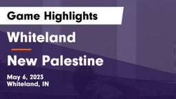 Whiteland  vs New Palestine  Game Highlights - May 6, 2023