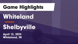 Whiteland  vs Shelbyville  Game Highlights - April 13, 2024