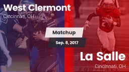 Matchup: West Clermont High S vs. La Salle  2017