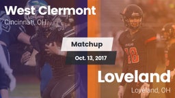 Matchup: West Clermont High S vs. Loveland  2017