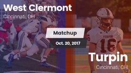 Matchup: West Clermont High S vs. Turpin  2017