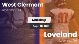 Matchup: West Clermont vs. Loveland  2018