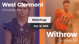 Matchup: West Clermont vs. Withrow  2018