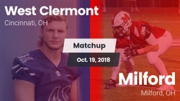 Matchup: West Clermont vs. Milford  2018
