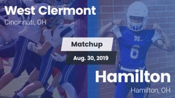 Matchup: West Clermont vs. Hamilton  2019