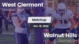 Matchup: West Clermont vs. Walnut Hills  2020