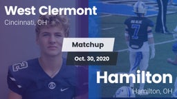 Matchup: West Clermont vs. Hamilton  2020