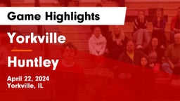 Yorkville  vs Huntley  Game Highlights - April 22, 2024