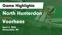 North Hunterdon  vs Voorhees  Game Highlights - April 4, 2024