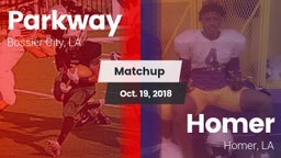 Matchup: Parkway  vs. Homer  2018