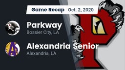 Recap: Parkway  vs. Alexandria Senior  2020