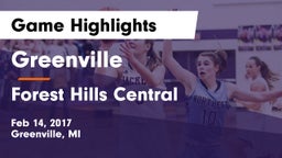 Greenville  vs Forest Hills Central  Game Highlights - Feb 14, 2017