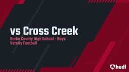 Highlight of vs Cross Creek