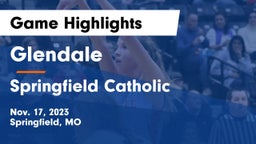 Glendale  vs Springfield Catholic  Game Highlights - Nov. 17, 2023