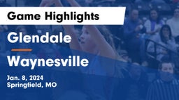 Glendale  vs Waynesville  Game Highlights - Jan. 8, 2024