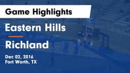 Eastern Hills  vs Richland  Game Highlights - Dec 02, 2016